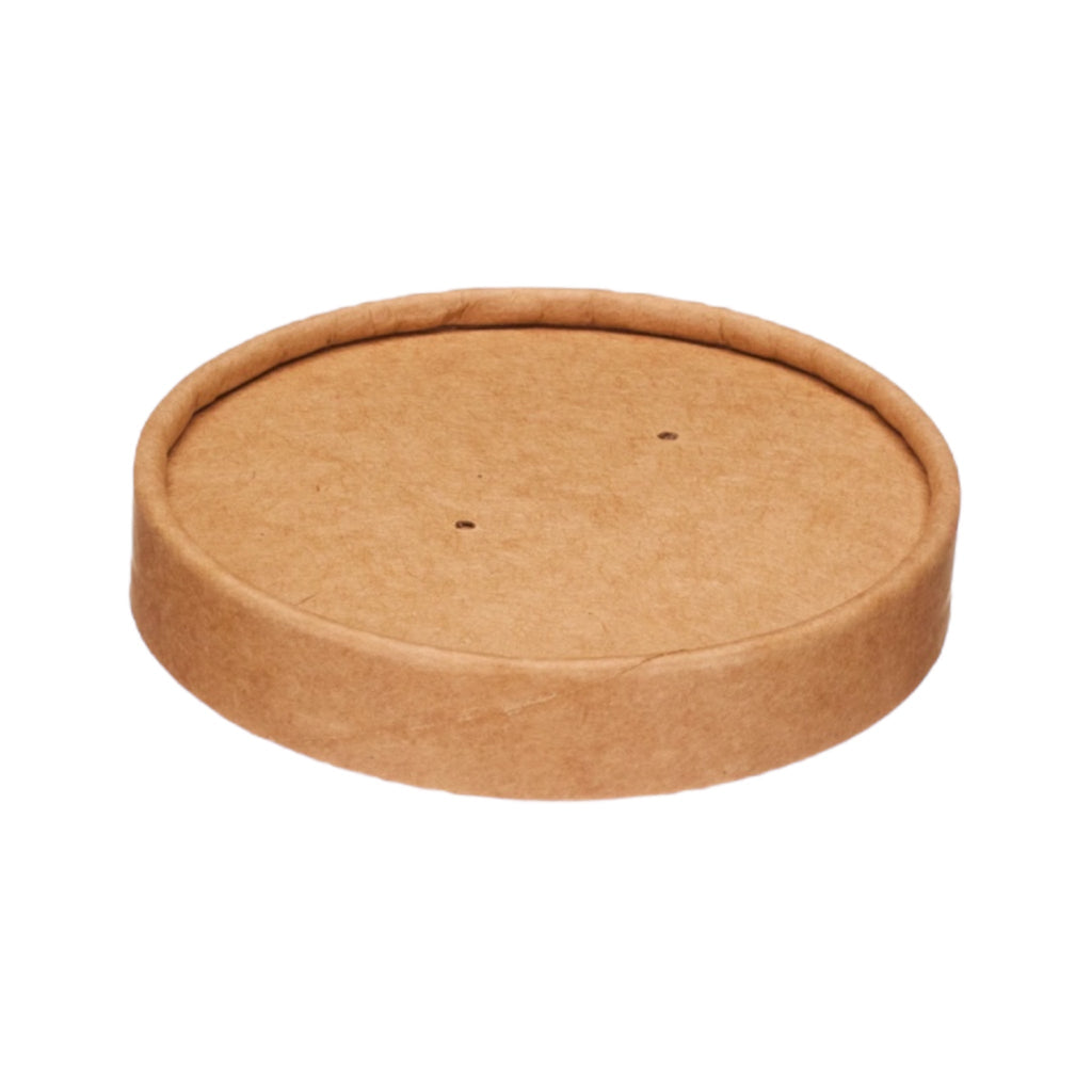 Go-Pak 8/12oz kraft Soup Cup Paper Lid