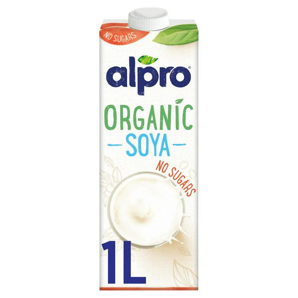 Alpro Organic Soya Milk With No Sugar 1L