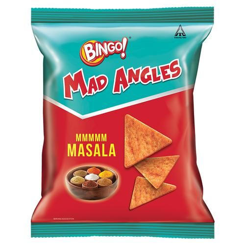 Bingo Mad Angles Masala – 50g Each (Wholesale Pack of 56)