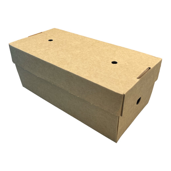 Majestic Large Corrugated Gourmet Burger Box