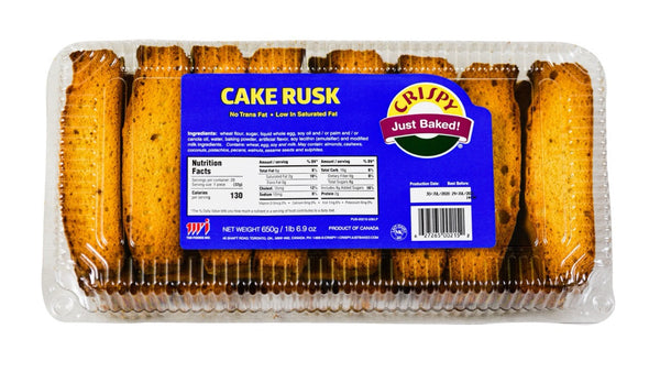 CRISPY Cake Rusk 650g