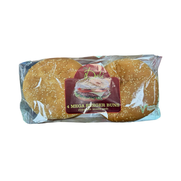 Deli Mega Burger Buns 4pack