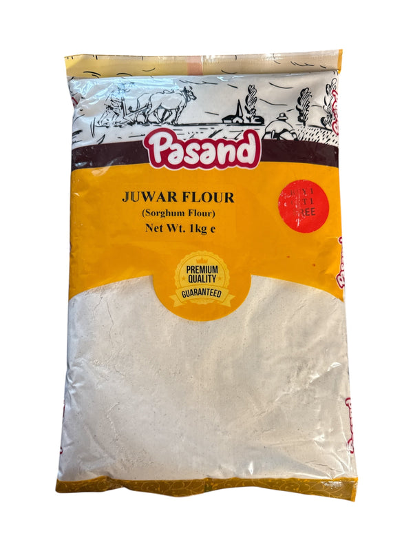 Pasand Juwar Flour (Sorghum Flour) 2x1kg (Buy 1 Get 1 Free)