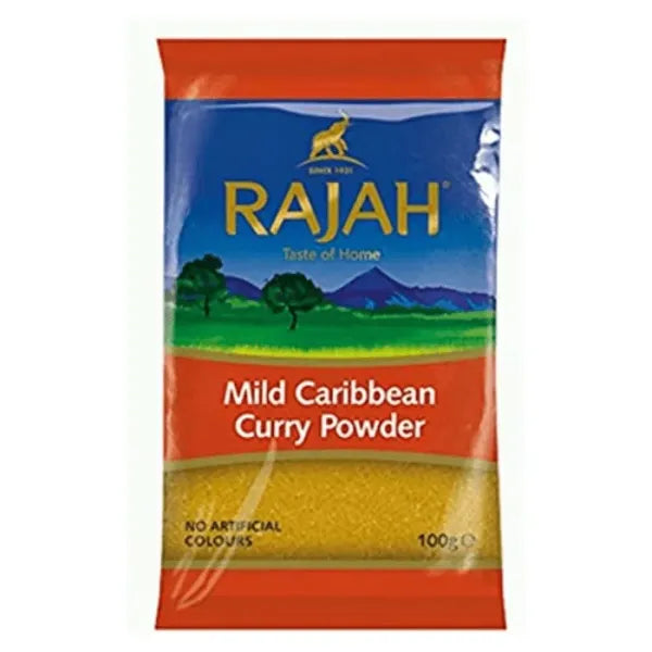 RAJAH Mild Caribbean Curry Powder 100g