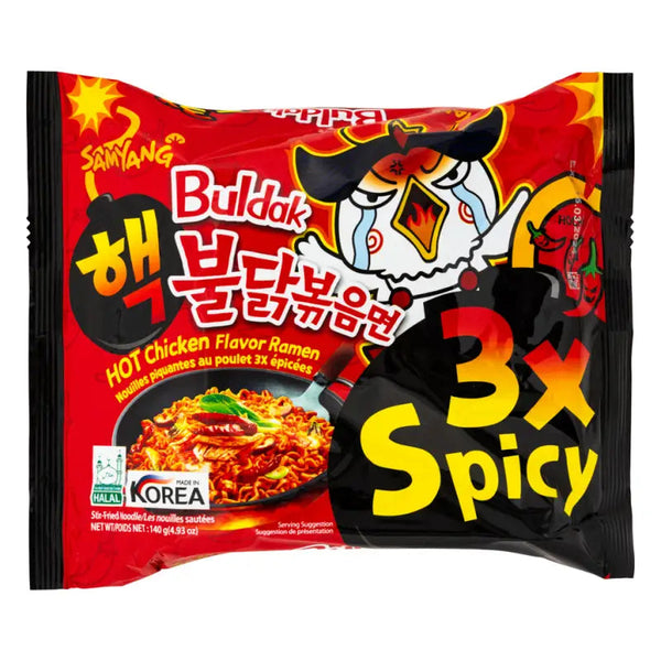 SamYang Buldak Hot Chicken Flavor Ramen (3xSpicy) 140g
