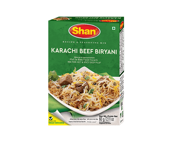Shan Karachi Beef Biryani Masala 60g