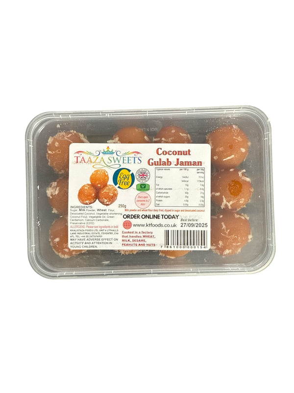 Taaza Sweets Coconut Gulab Jamun 250g