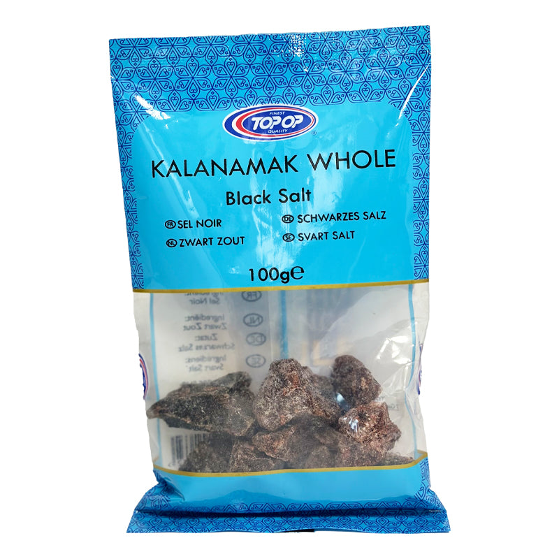 Top Op Black Salt Whole (KalaNamak) 100g