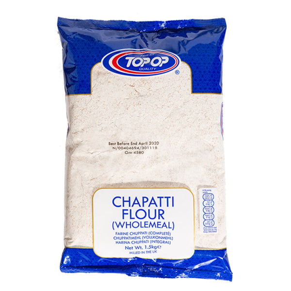 Top Op Chapatti Flour Wholemeal 1.5kg