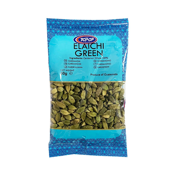 Top Op Green Cardamom (Elaichi) 50g