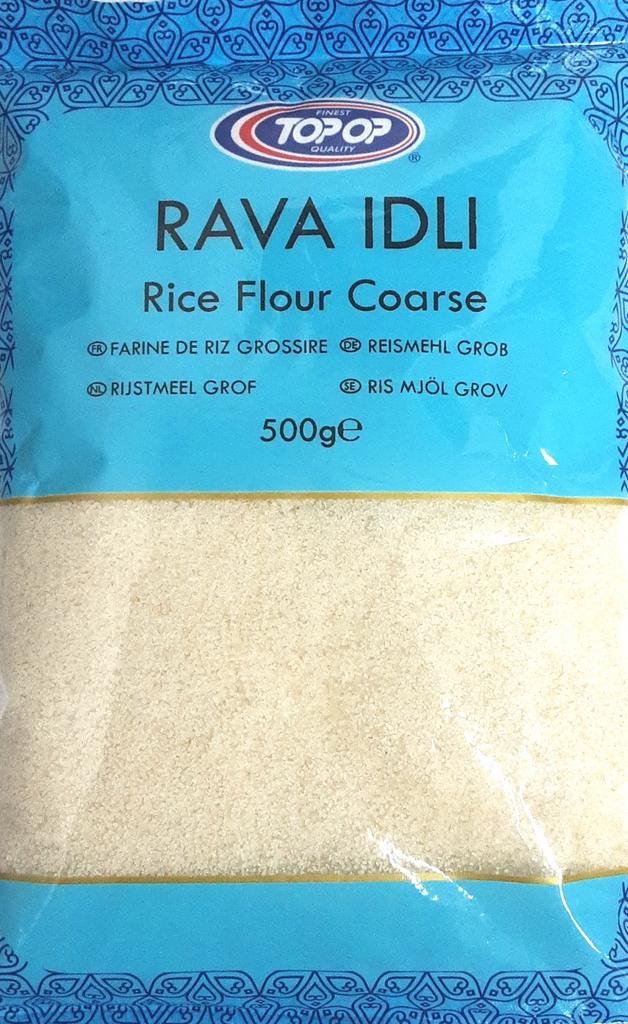 Top Op Rava Idli (Rice Flour Coarse)