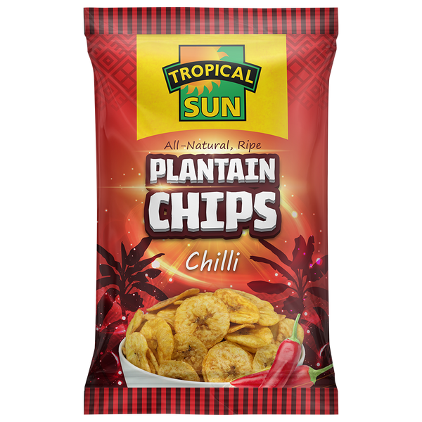 Tropical Sun Chilli Plantain Chips 70g