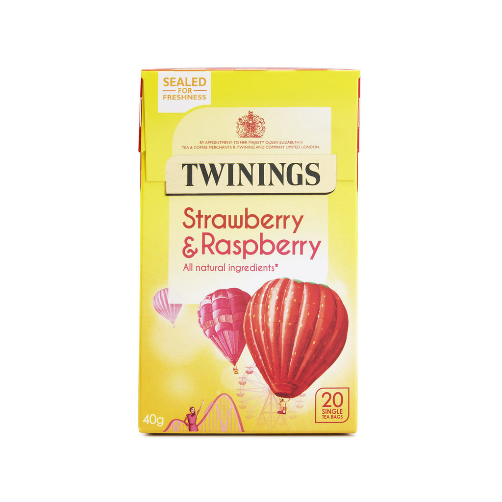 Twinings Strawberry & Raspberry Tea 20's