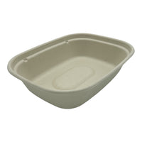 1100ml Rectangle Bagasse Container [Base]