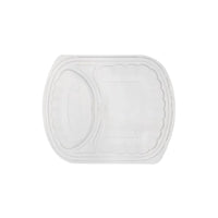 2 Compartment Sugarcane Container with Lid