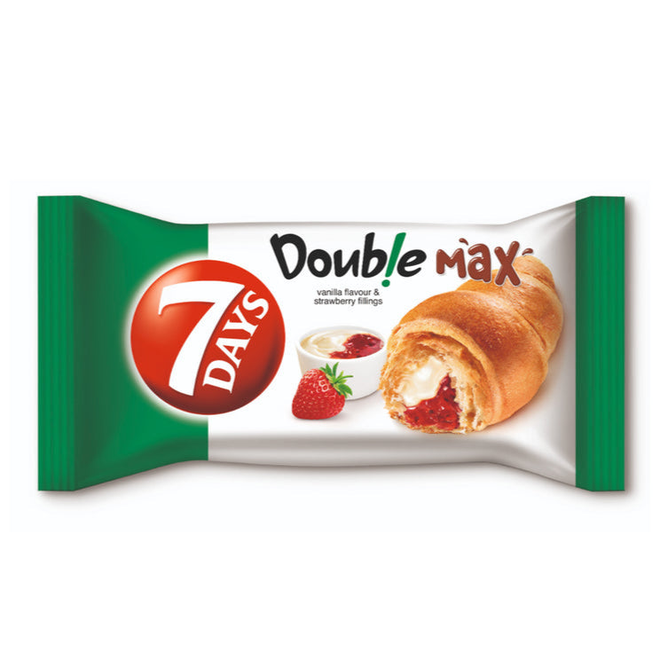 7 DAYS Strawberry & Vanilla Croissant 80g