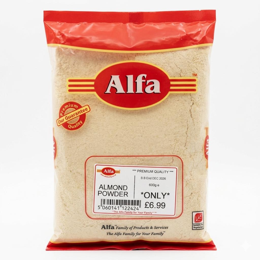 Alfa Almond (Powder) Flour 600g