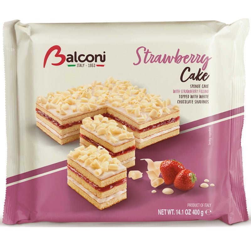 Balconi Strawberry Cake 400g