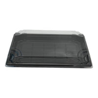 Black Sushi Container Base & Lid(2 Sizes)