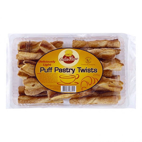 Cake Zone Puff Pastry Twists 225g