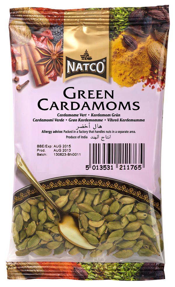 Natco Cardamom Green 200g