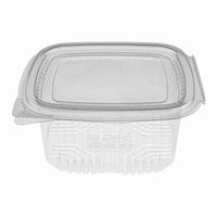 Clear Hinged Plastic Container (8 sizes)