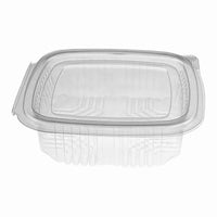 Clear Hinged Plastic Container (8 sizes)