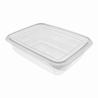 Clear Hinged Plastic Container (8 sizes)