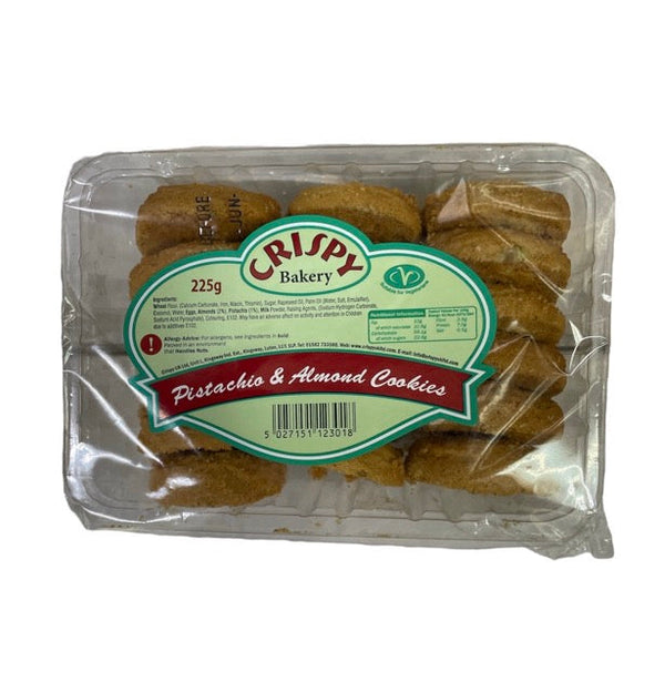 CRISPY Almond & Pistachio Cookies 225g