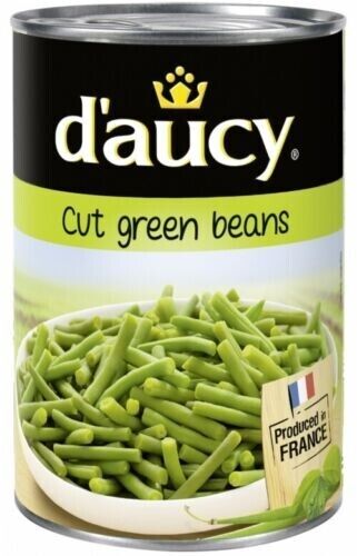 D'aucy Daucy Cut Green Beans 400g