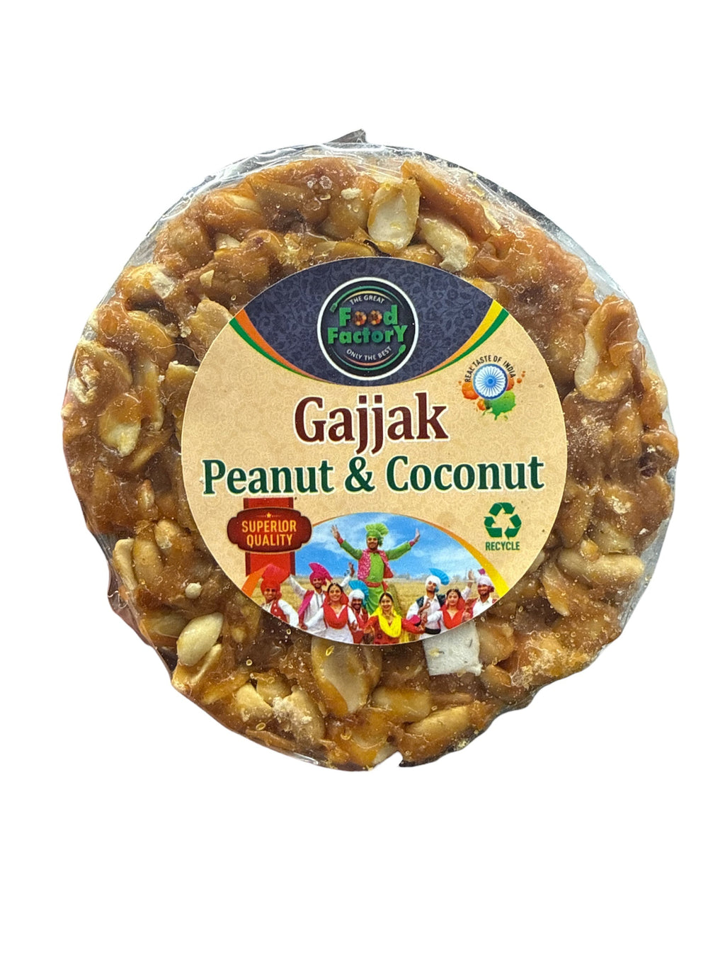 Food Factory Gachak - Fennel Peanut and Coconut Brittle 200g
