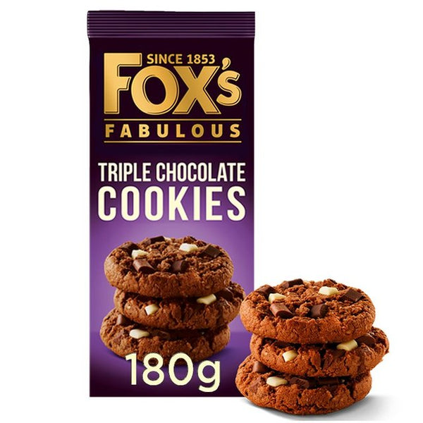 FOX's Triple Chocolate Cookies 180g