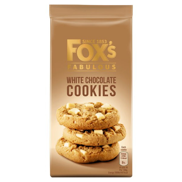 FOX's White Chocolate Cookies 180g