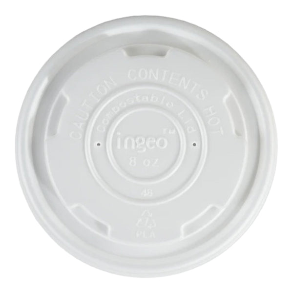 Dispo Ingeo Compostable Lids (2 Sizes)