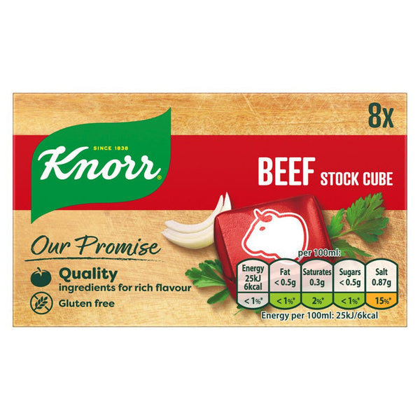 Knorr Beef Stock Cubes 8 tabs