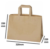 Kraft SOS Carrier Paper Bag (5 Sizes)