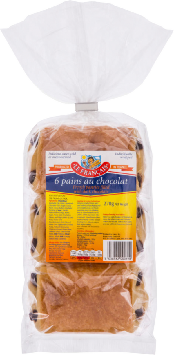 Le Francais Pain Au Chocolat 270g