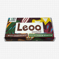 Leoo Pistachio Knafeh (Kunafa) Real Dubai Chocolate 200g - Freshly Made Daily - Made In Uk