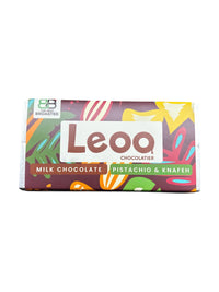 Leoo Pistachio Knafeh (Kunafa) Real Dubai Chocolate 200g - Freshly Made Daily - Made In Uk
