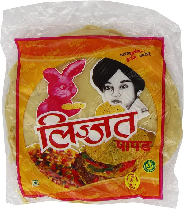 Lijjat Pappadum Jeera Flavour - 200g