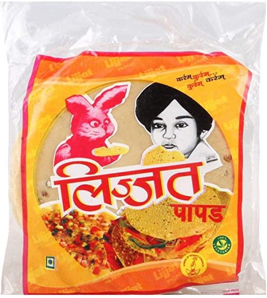 Lijjat Pappadum Sindhi Masala Flavour - 200g