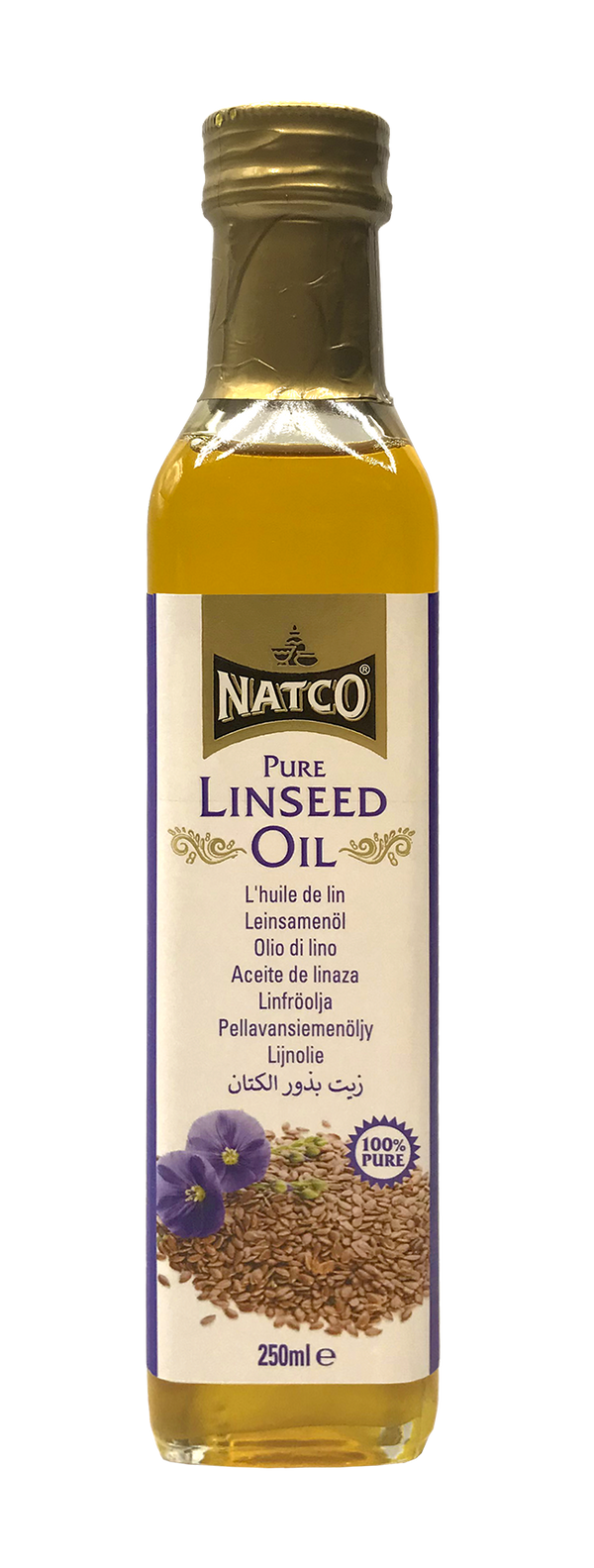 Natco Pure Linseed Oil 250ml