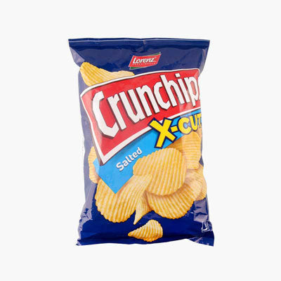 Lorenz Crunchips X-Cut Salted 75g