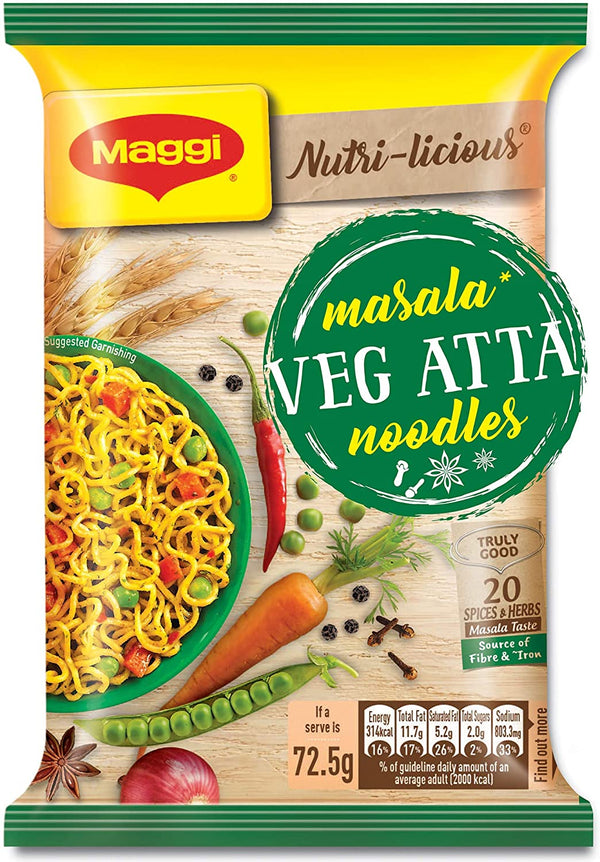 Maggi Veg Atta Noodles 72.5g