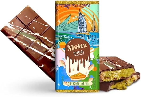 Meltz Dubai Chocolate Pistachio Knafeh 192g