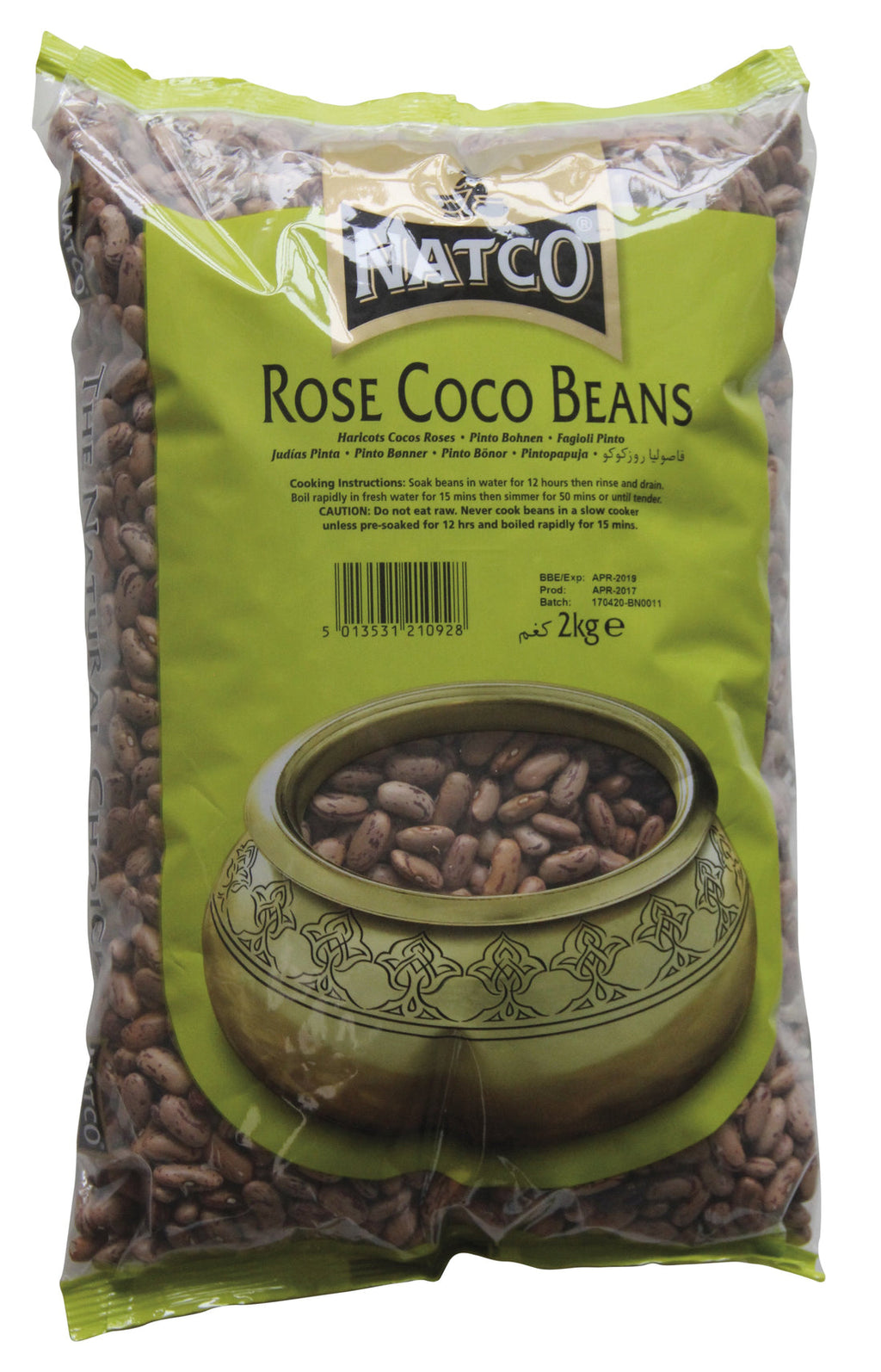 Natco Rose Coco Beans (Borlotti)