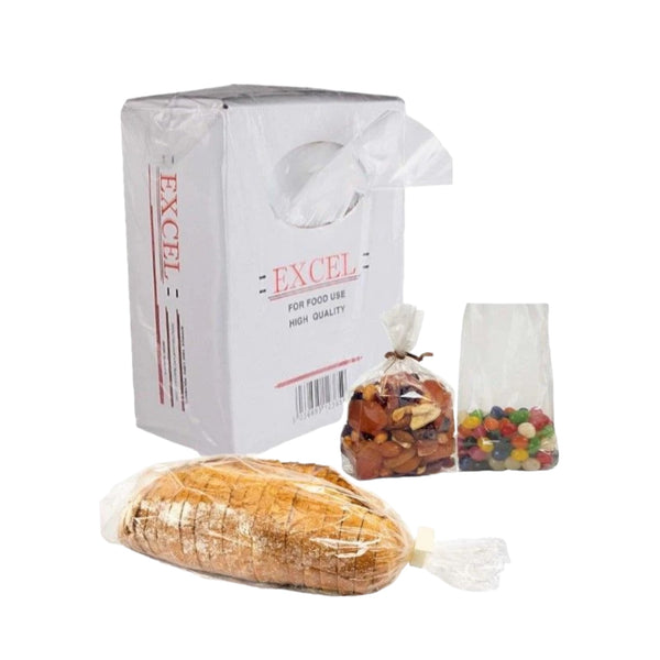 Perforated Clear Polythene Bag 120G (2 Sizes)