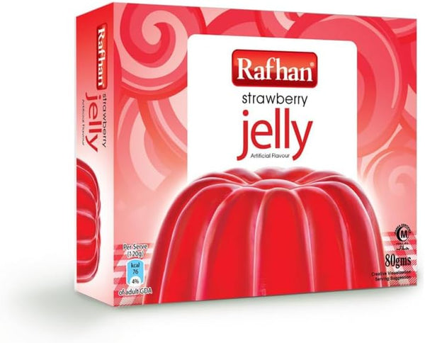 Rahfan Strawberry Jelly 80g