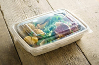 Rectangular RPET Lid 600 - 1050ml
