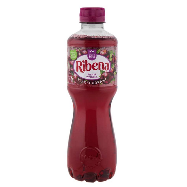 Ribena Blackcurrent Real Fruit Drink 500Ml
